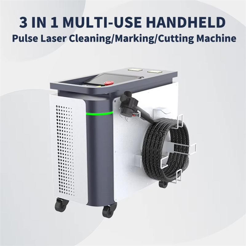 Industrial Laser Marking Systems - Профессиональный импульсный лазерный очиститель 300 Вт