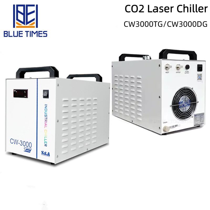 Laser Chiller Water Cooler - Промышленный водоохладитель 9Л CW3000 для лазерных