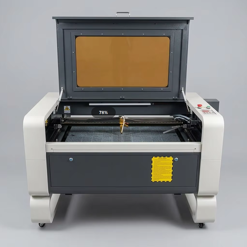Industrial Laser Fabric Cutting Machine - Промышленный лазерный гравировально-резательный станок CO2 9060