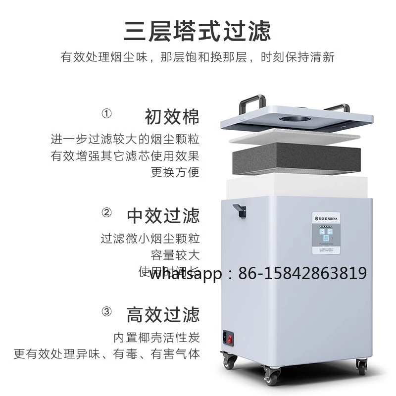Промышленный дымоуловитель для – обзор и цена Industrial Laser Solder Iron