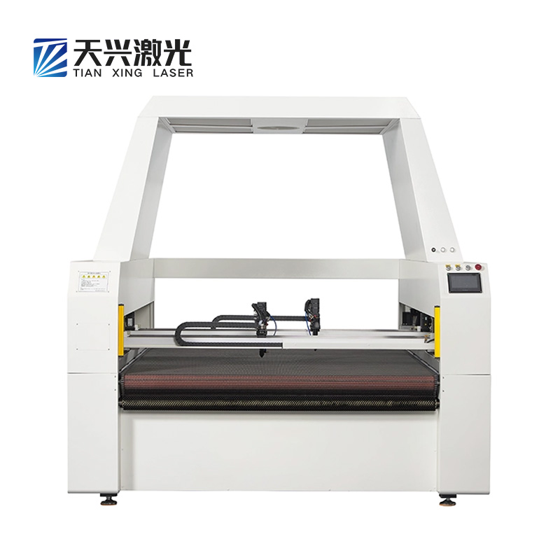 Промышленный станок для резки  – обзор и цена Industrial Laser Fabric Cutting Machine