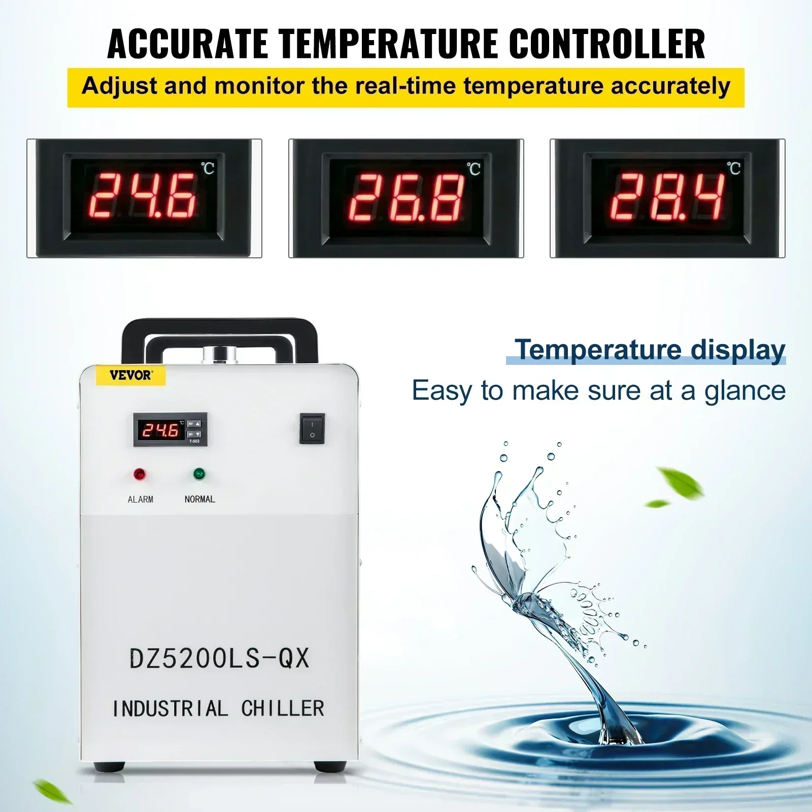 SIHAO CNC промышленный охладит – обзор и цена Laser Chiller Water Cooler