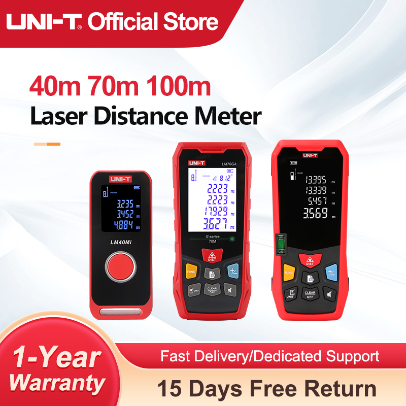 Лазерный дальномер UNI-T 40м 6 – обзор и цена Industrial Laser Training